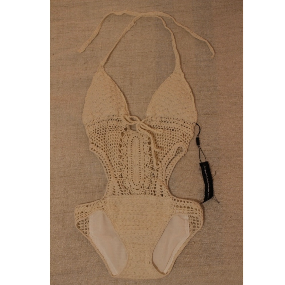 NEW One-Piece Crochet Swim Suit by Lisa Maree